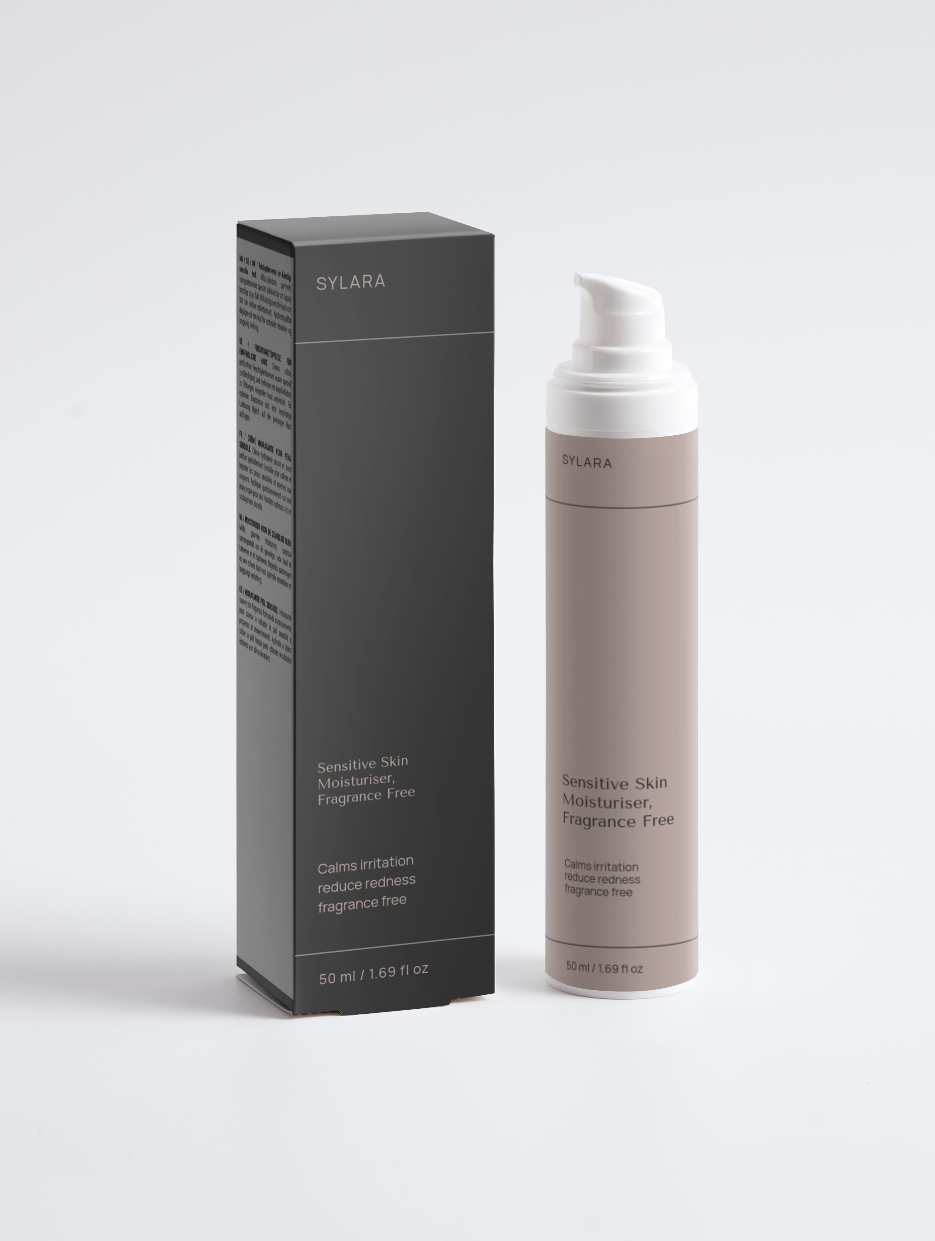 Sensitive Skin Moisturiser, Fragrance Free