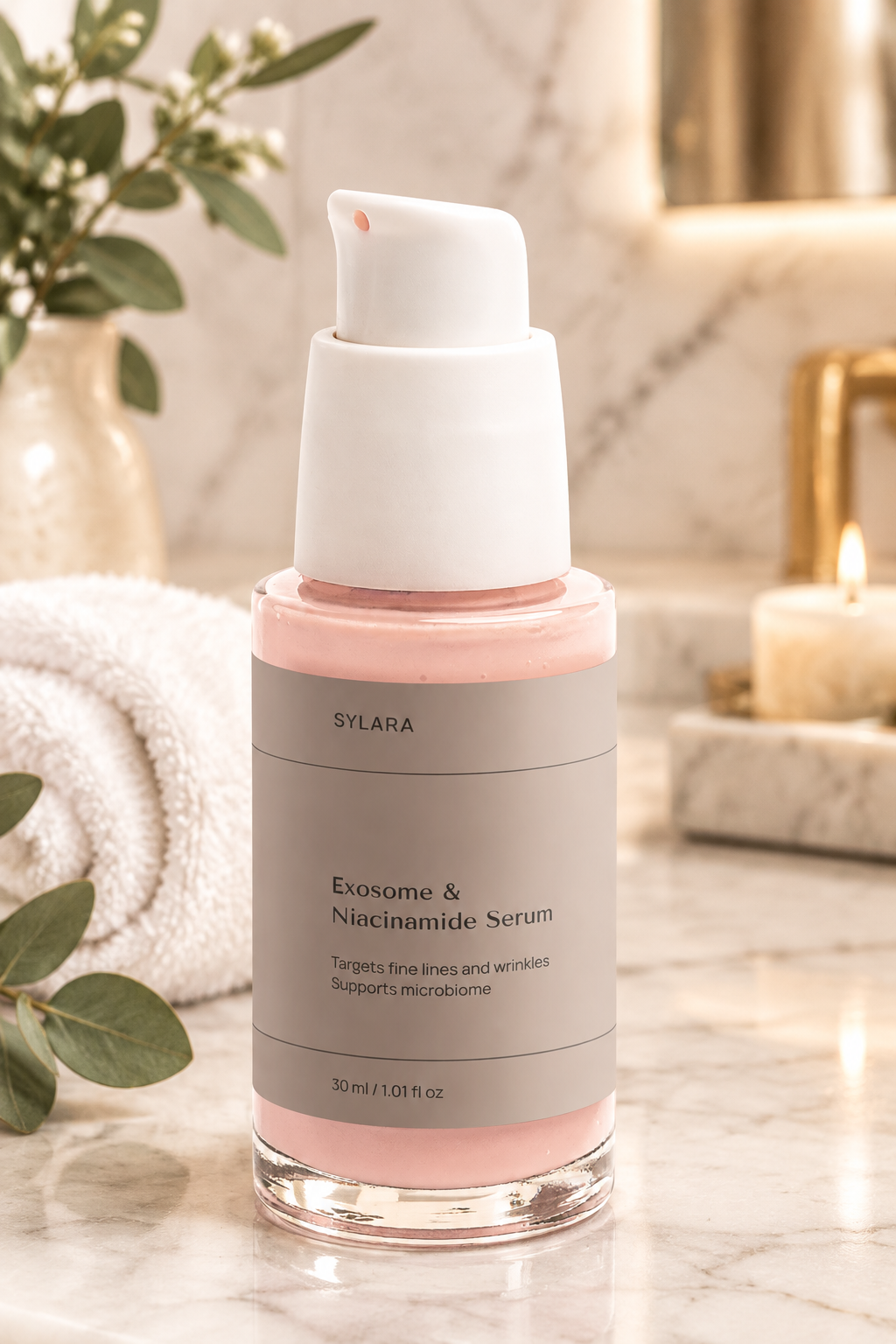 Exosome & Niacinamide Serum for Smoother, Brighter - Looking Skin
