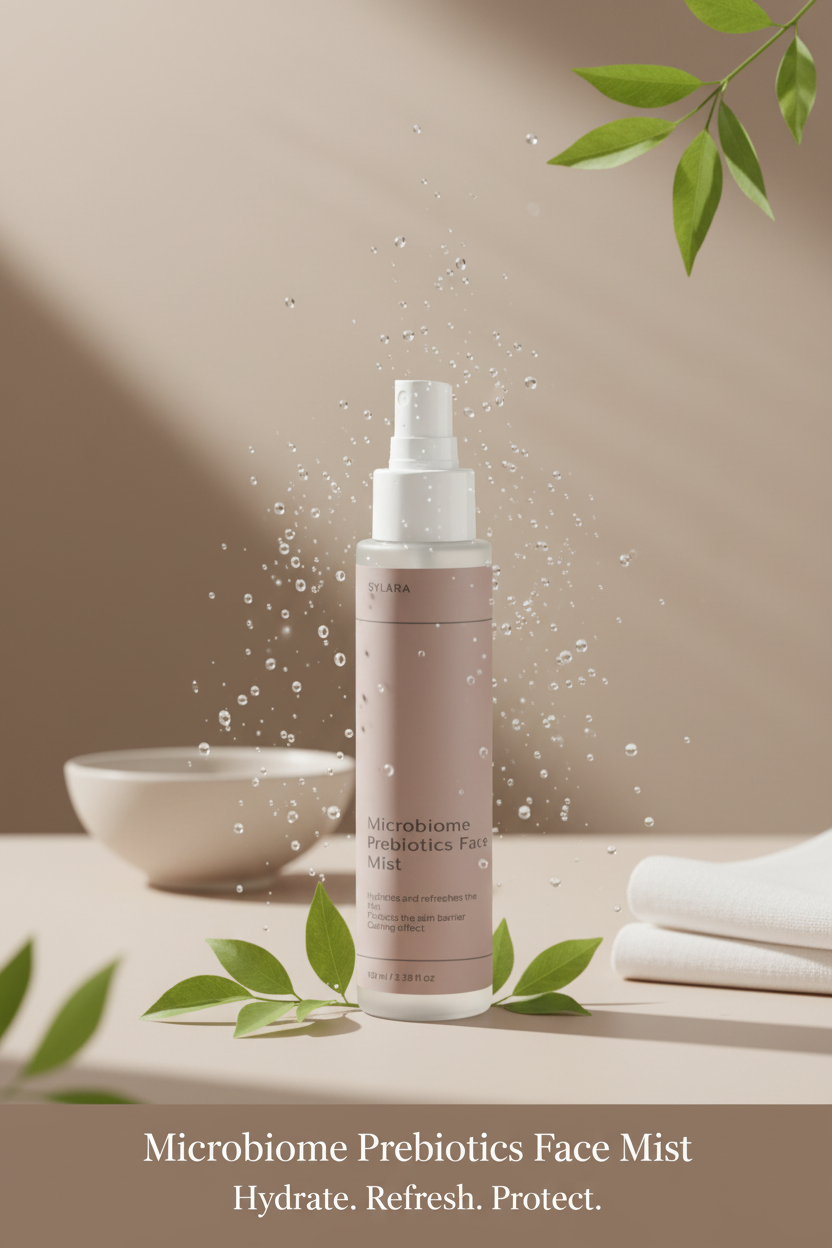 Microbiome Face Mist - Rejuvenating Prebiotic Spray for Balanced Skin
