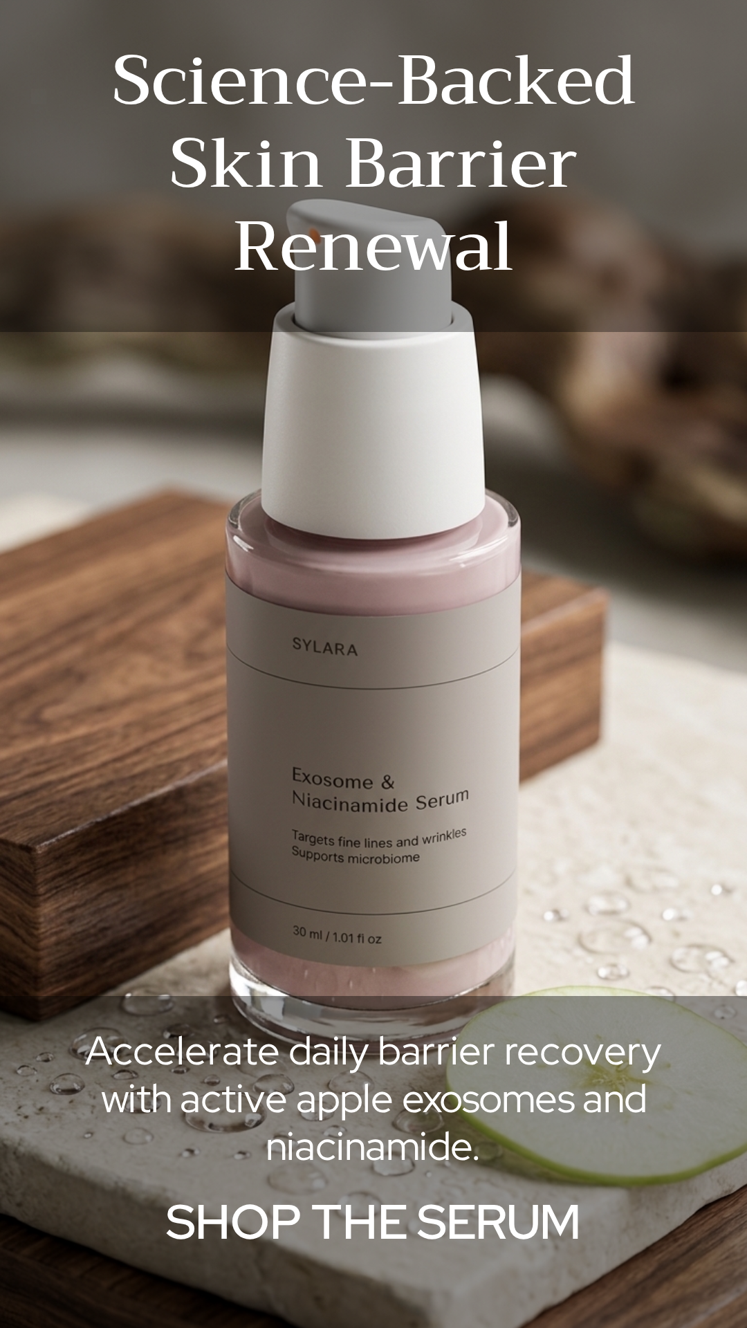 Exosome & Niacinamide Serum for Smoother, Brighter - Looking Skin